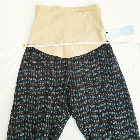 NWT Motherhood Maternity Secret Fit Leggings Geometric XL - Picture 5 of 12